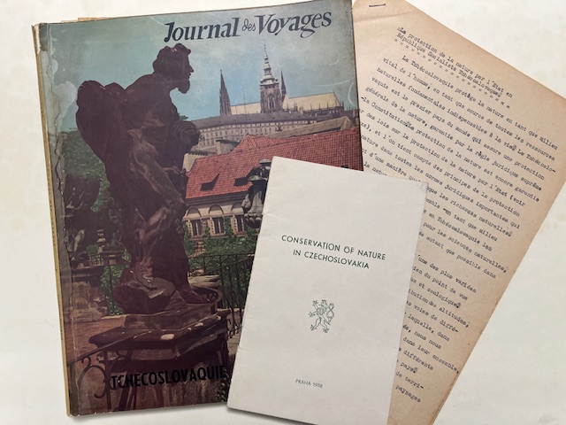 Journal des Voyages. Revue Internationale de tourisme, d'economie et de mode, 1959. Tchecoslovaquie